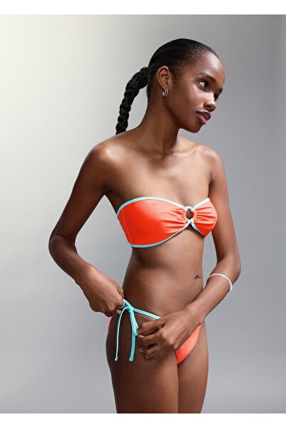 Mango Teen Alt kısmı orta belli bandeau bikini