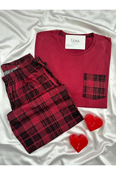 Lena Homewears Men's Short Sleeve Pajama Set