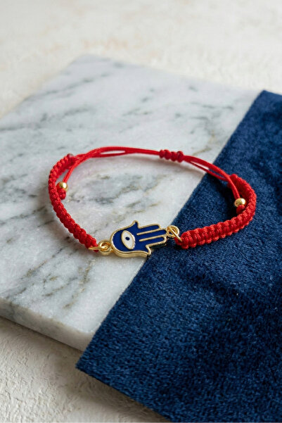 Mementoboxes Nazar Boncuklu Fatma’nın Eli Makrome Bileklik