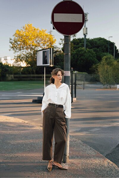 Öznur çetin BELTED PANT