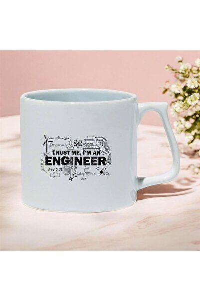 kubdekor Trust Me I Am an Engineer Written Printed Luxury Mug Cup
