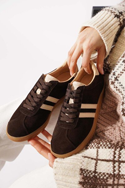 Moda Pie Дамски спортни обувки Kalecer с двойна каишка от естествена кожа, ка...