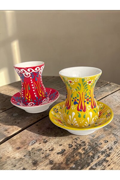 Artistic Quality Decorative, Stylish Tulip Tile Design, Completely Handmade T...