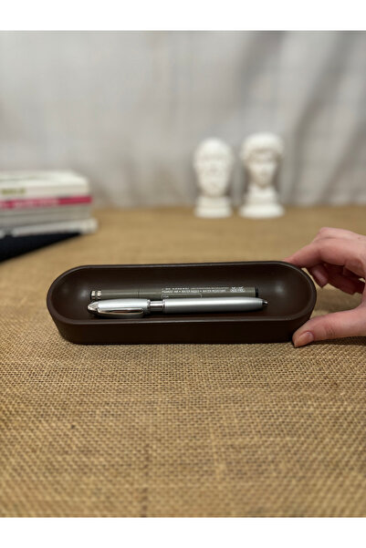 PAYATASARIM Concrete Signature Pen Holder and Desk Organizer
