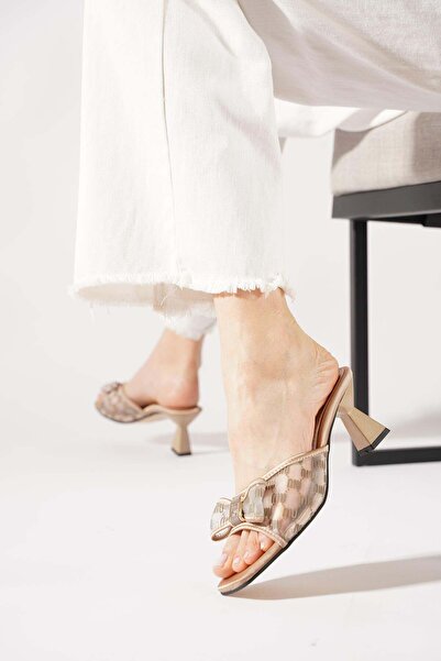 Moda Pie Sisare Fiyonklu με τύπωμα Γυναικεία Φαντασία Παντόφλες Παξιμάδι