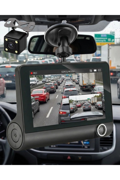 Epilons Cameră de bord cu vedere nocturnă Full HD cu modul de parcare