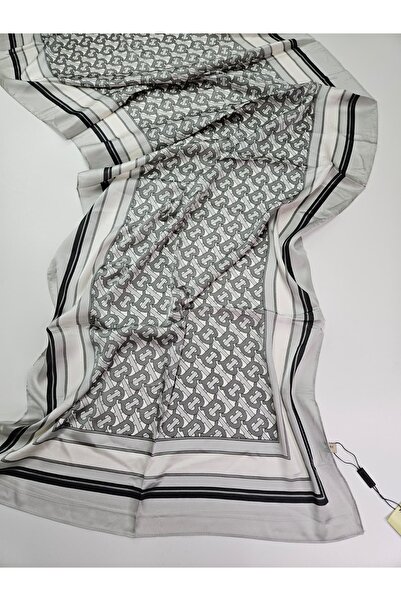 Shiva Scarfs Vual Silk Shawl Letter Pattern Accessory Foulard Silk Scarfs Sha...