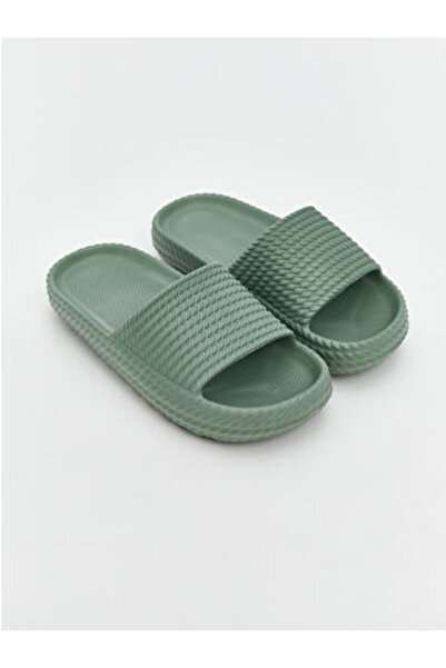 LC Waikiki Modanova Sezon Green Single Strap Women's Slipper