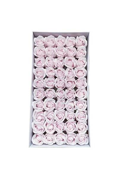 OEM Premium perfumed soap roses 5cm 50 pieces white purple