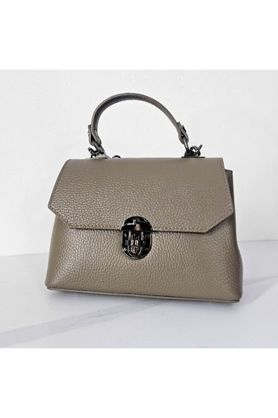 FashionForYou Elegant bag, GlamourGrip, made of genuine leather, business and...