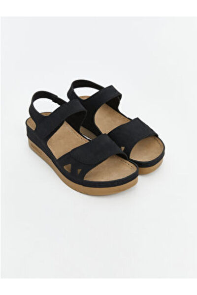 LC Waikiki Modanova Sezon Black Velcro Women's Sandals