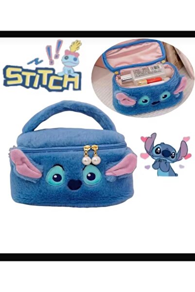 facnspt Stitch Plush Makeup & Multi-Purpose Bag