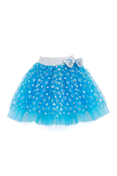 Şımarık YILDIZ DESENLİ KIZ ÇOCUK 23 NİSAN ETEĞİ