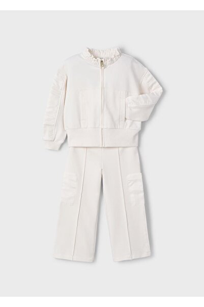 MAYORAL Front Zippered Girls' Tracksuit Set_Mnvs3878