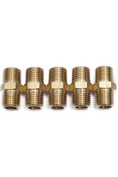 NO BRAND LTWFITTING Conector hexagonal pentru țeavă, 1/4 inch, BSP, mascul, d...