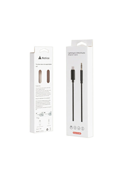 LDNIO كابل AUX لأجهزة iPhone - GL060