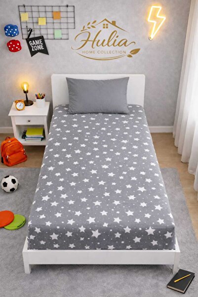 Altıntaş soft Fitted Sheet Set Single Fitted Cotton Piece Soft-Textured Natur...