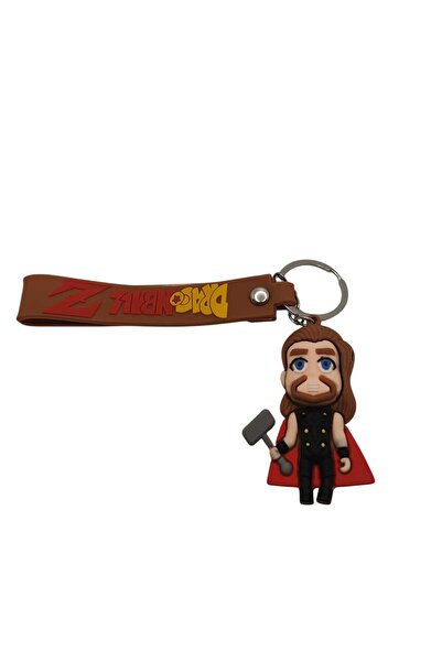 lindamina Cute Figure Silicone Keychain