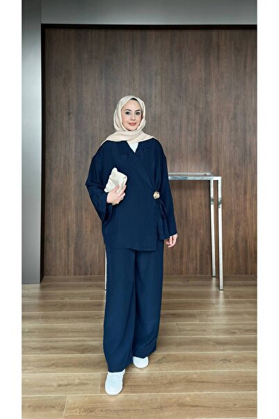 MODA Broşlu İkili Takım