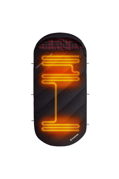 KINGCAMP FreeSpace Heating 250 Isıtmalı Termal Uyku Tulumu