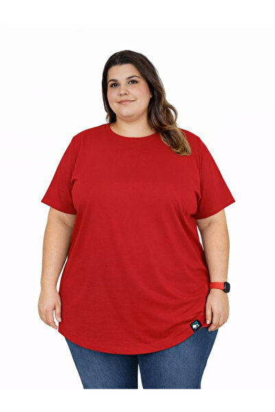 Xanimal Women's Black Plus Size T-Shirt, Pack of Cotton