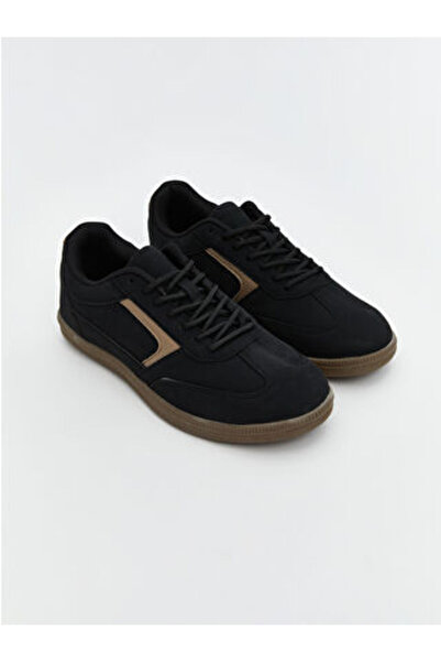 LC Waikiki Modanova Sezon Black Suede-Look Men's Sports Shoes