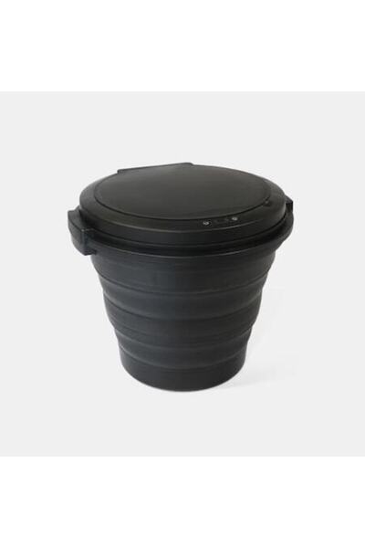 OEM Automatic sensor trash can, touchless, foldable, smart lid, modern black ...
