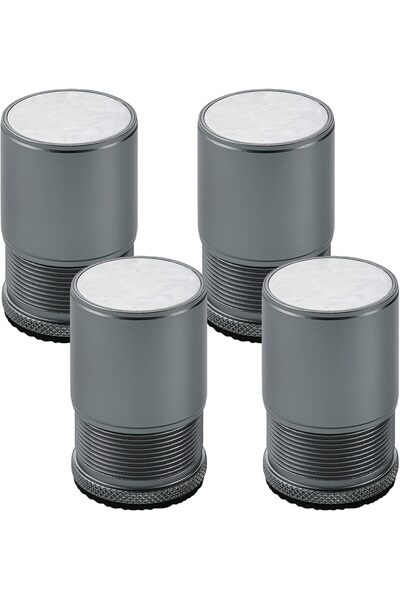 NO BRAND Set of 4 Adjustable Metal Furniture Riser Bed Feet