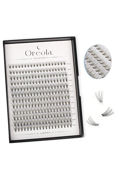 NO BRAND 20D Individual False Eyelashes, Reusable, Faux Mink Lashes