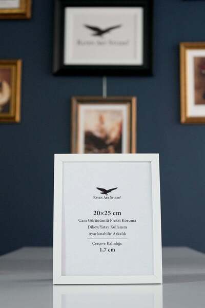 Raven Art Studio Ermitaj 20x25cm Λευκή Αφίσα Φωτογραφιών και Εγγράφων Πλαίσιο...