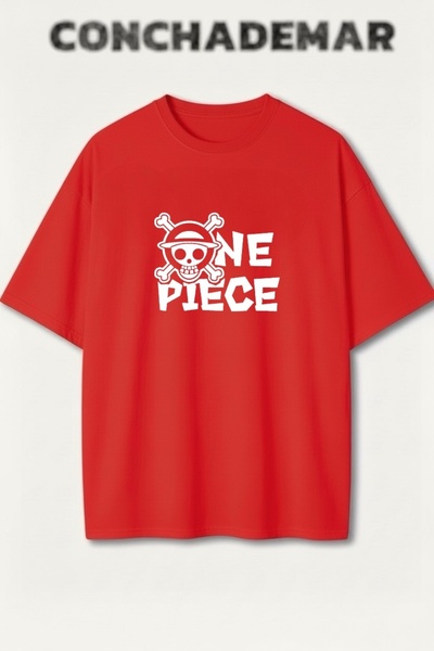 Vordevia تي شيرت ون بيس مطبوع بريميوم كبير الحجم مكون من قطن قطع