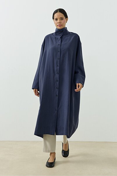 QANU Elara Gömlek Lacivert