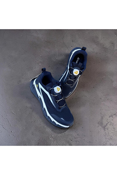 LETOON Men's Smart Lace-Up Breathable Lightweight Sole Casual Sneakers Sneakers