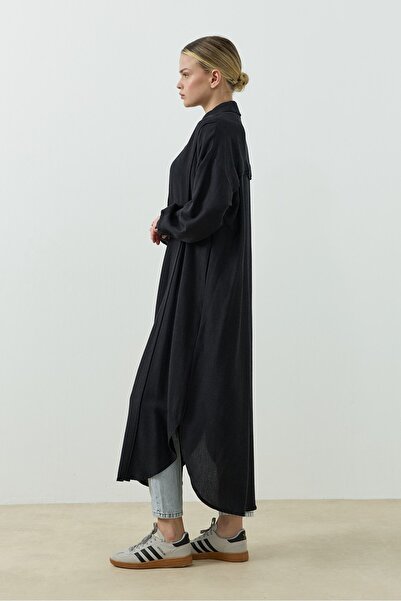 QANU Moon Gömlek Siyah