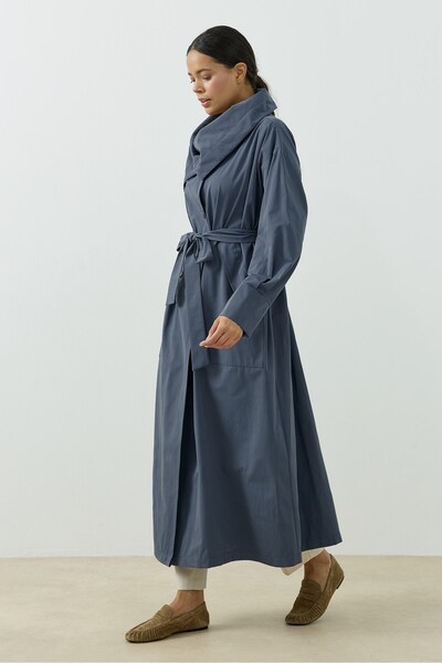 QANU Avèlia Trençkot İndigo