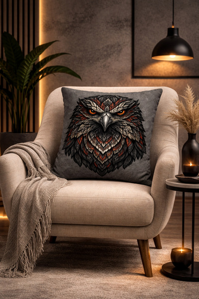 ALAMODECOR Modern Animal Figure Reversible Set of Digital Print Cushion Cover...