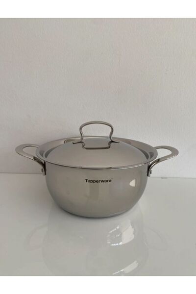 Tupperware Miraj çelik tencere 4.5 litre