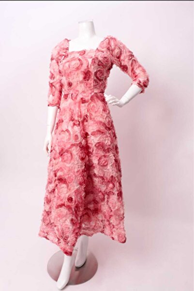 naseej فستان العيد خيالي انيق مورد