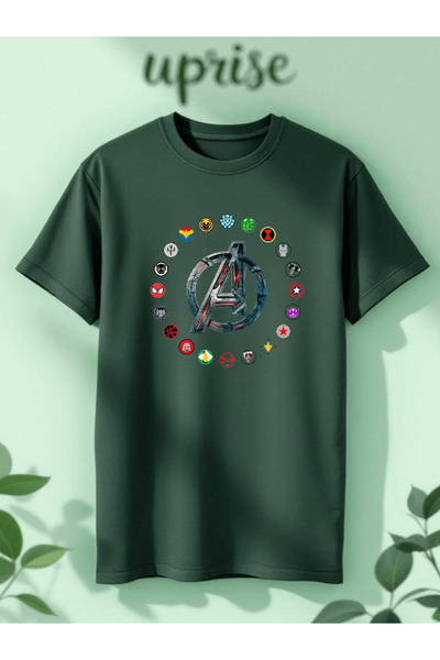 Vordevia Avengers Invincibles Printed Cotton in Oversized T-Shirt