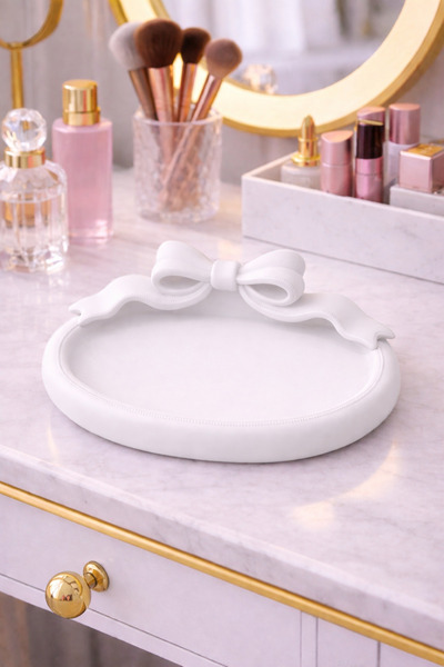 Vescarri Mini Bow Jewelry & Accessory Tray – Organizer