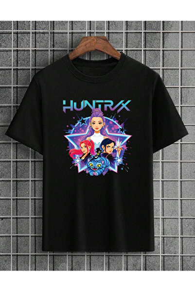 lovver Παιδικό μπλουζάκι KPOP Demon Hunters με σχέδιο Huntrix Rumi Zoey Mira,...