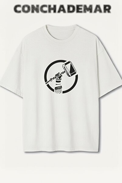 Vordevia Thor Printed Premium Oversized Cotton Lu T-Shirt