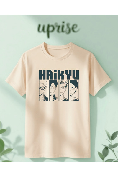 Vordevia Haikyu Printed Cotton Lu Oversized T-Shirt