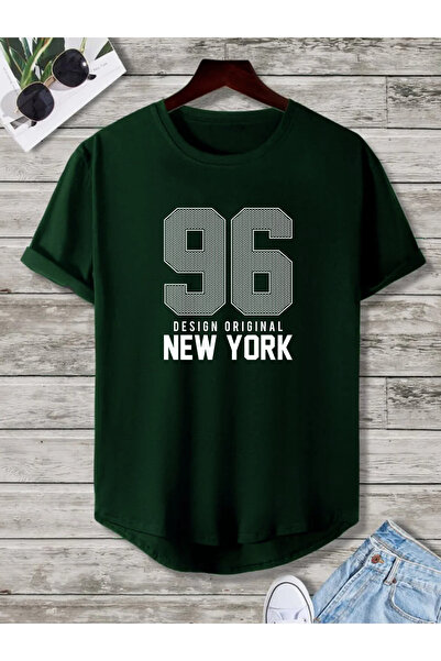 SUNFREE New York 96 Printed Oval Skirt Cotton Pack Summer Unisex Tshirt