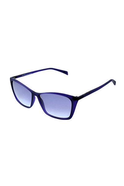 Italia Independent 0034 54 013 Purple Square Blue Unisex Sunglasses