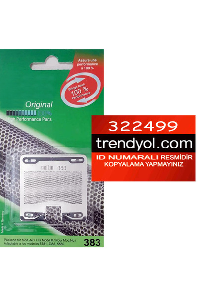 Braun 8008 ELEK 5383 ELEK 5550 ELEK 5381 ELEK 383 ELEK YALOVA