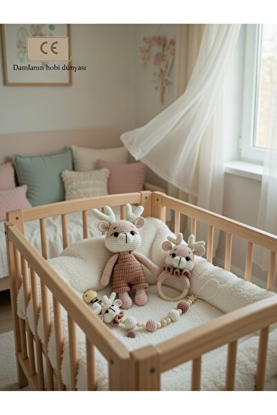 Damla Amigurumi zürafa - Dory 3lü set