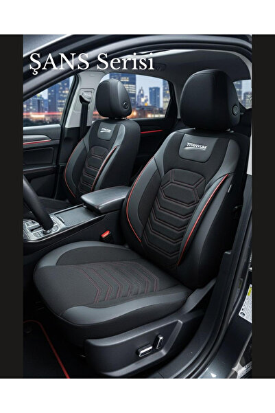 Galaxy SKODA SCALA SUV 2019 Uyumlu Şans Serisi Oto Koltuk Kılıfı Fermuarlı