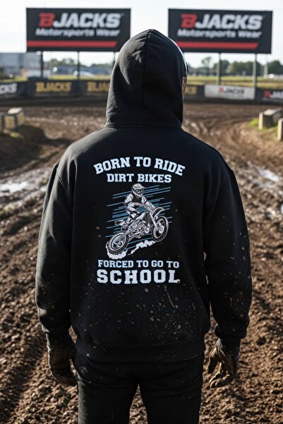 BJACKS Motorsports Wear Motocross Special for Fans Born to Ride Dirt Bikes Ov...