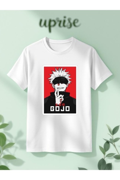 Vordevia Satoru Gojo Jujutsu Kaisen Printed Cotton Lu Oversized T-Shirt